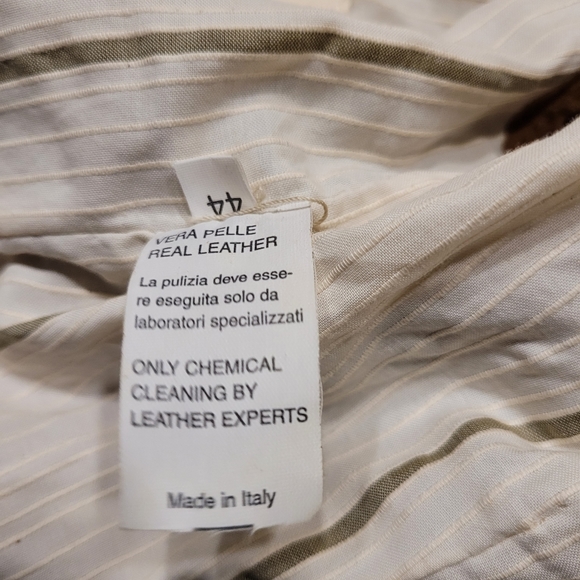 Spero RARE Vintage Suede Leather Vest Size 44 Medium Tan - Picture 8 of 9